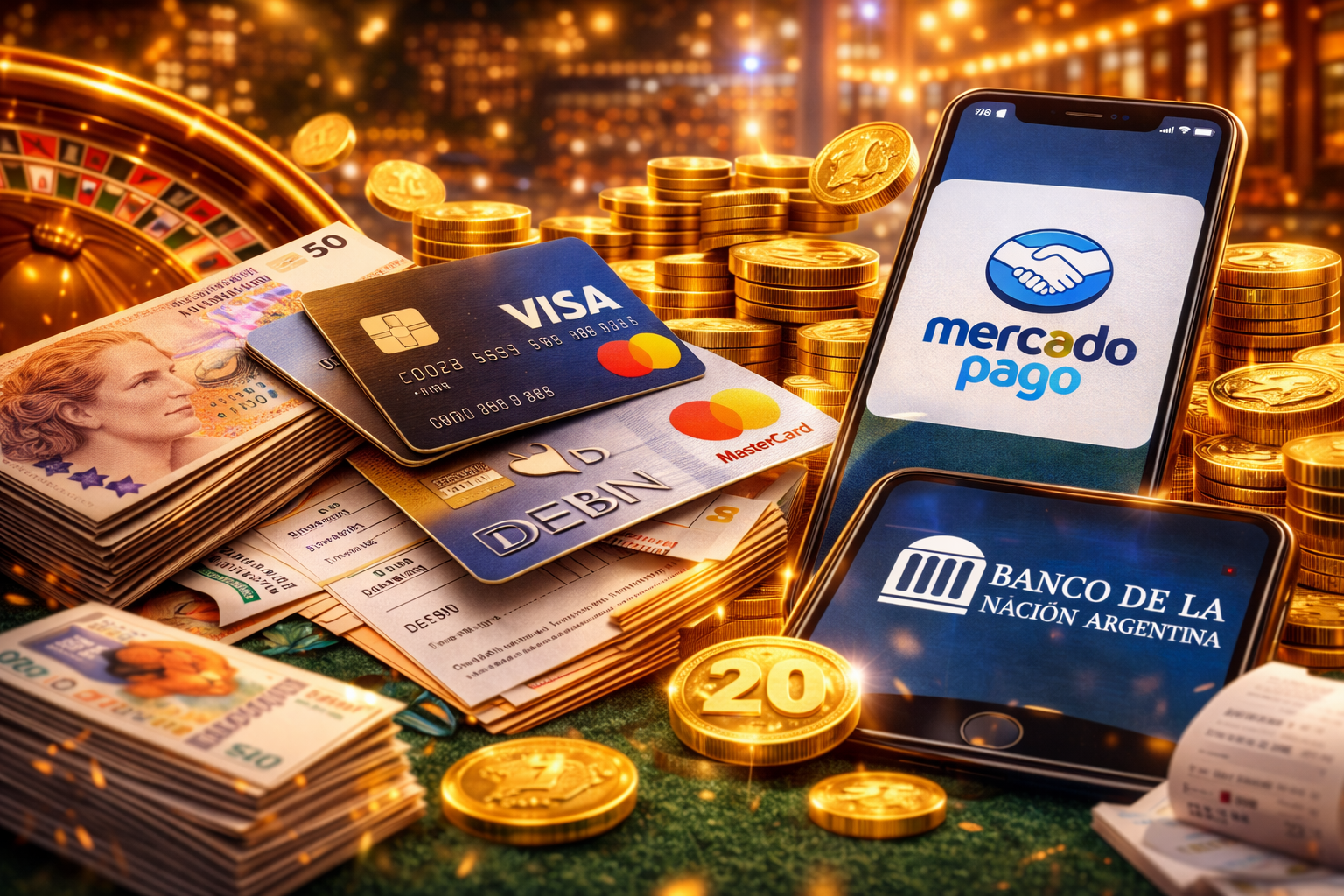 Métodos de pago Betsson Argentina