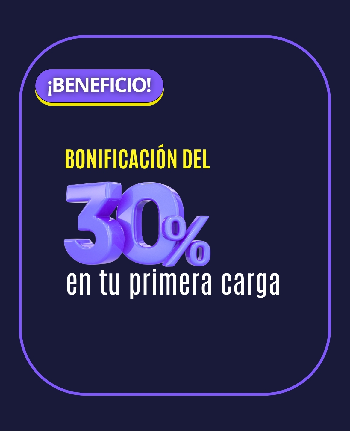 Bonificación 30%